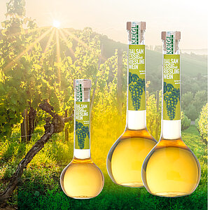 Ausgezeichneter Kriegl Balsam-Essig mit Rieslingwein